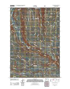 Post Point 2011 topographic map thumbnail