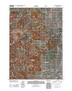 Pothole Butte 2011 topographic map thumbnail