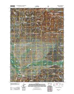 Seneca 2011 topographic map thumbnail