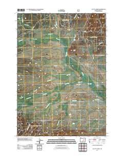 Scotty Creek 2011 topographic map thumbnail