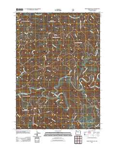 Smith River Falls 2011 topographic map thumbnail