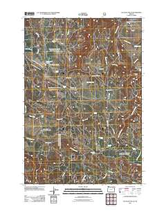Sullivan Gulch 2011 topographic map thumbnail