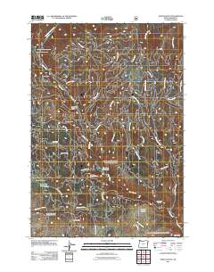 Sparta Butte 2011 topographic map thumbnail