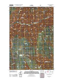 Tollgate 2011 topographic map thumbnail