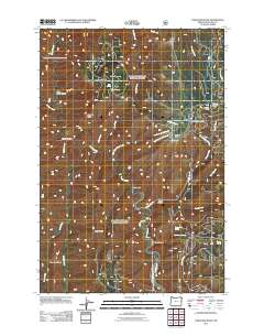 Table Mountain 2011 topographic map thumbnail