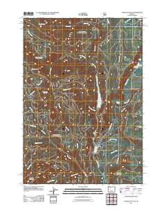 Tamolitch Falls 2011 topographic map thumbnail