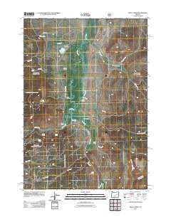 Trout Creek 2011 topographic map thumbnail
