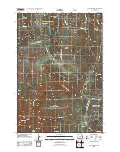 Trout Meadows 2011 topographic map thumbnail