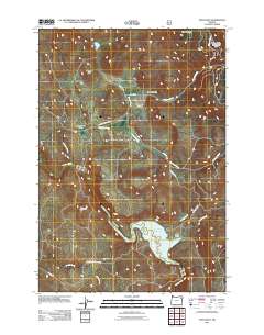 Telocaset 2011 topographic map thumbnail