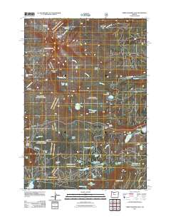 Three Fingered Jack 2011 topographic map thumbnail