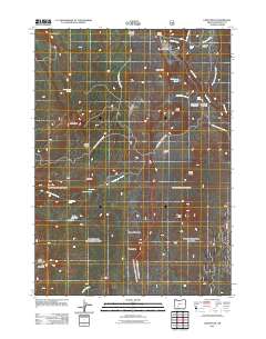 Union Peak 2011 topographic map thumbnail