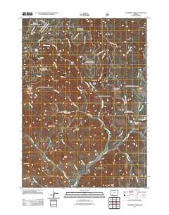 Sugarpine Creek 2011 topographic map thumbnail