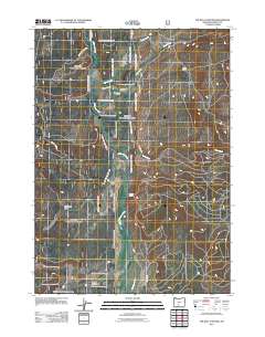 The Bull Pasture 2011 topographic map thumbnail