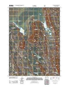 Wocus Bay 2011 topographic map thumbnail