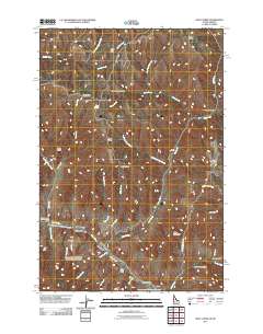 Wolf Creek 2011 topographic map thumbnail