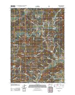 Wren 2011 topographic map preview