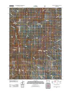 Yamsay Mountain 2011 topographic map thumbnail