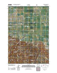 Wingville 2011 topographic map thumbnail