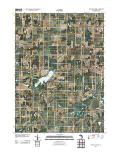 Bronson North 2011 topographic map thumbnail