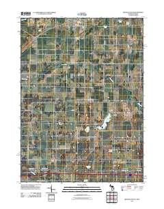 Bronson South 2011 topographic map thumbnail
