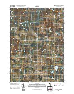 Browns Corners 2011 topographic map thumbnail