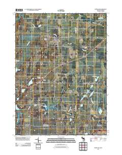 Burr Oak 2011 topographic map thumbnail