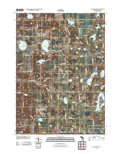 Cannonsburg 2011 topographic map thumbnail