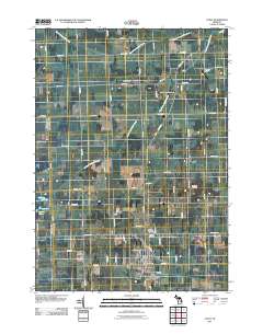 Capac 2011 topographic map thumbnail