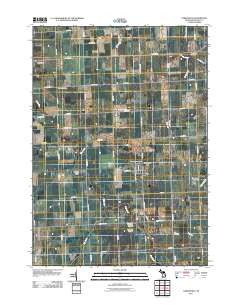 Carsonville 2011 topographic map thumbnail