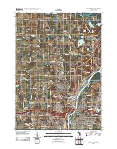 Cedar Springs SW 2011 topographic map thumbnail