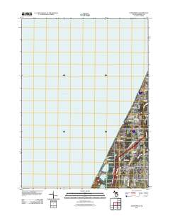 Stevensville 2011 topographic map thumbnail