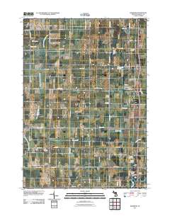 Rosebush 2011 topographic map thumbnail