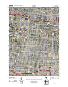 Royal Oak 2011 topographic map thumbnail
