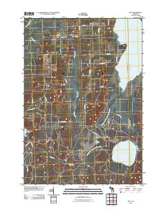 Rust 2011 topographic map thumbnail