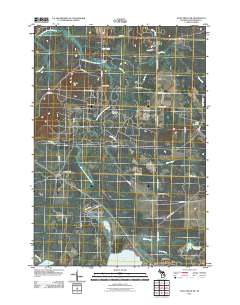Saint Helen NW 2011 topographic map thumbnail