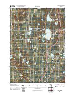 Sand Lake 2011 topographic map thumbnail
