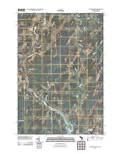 Chappee Rapids 2011 topographic map thumbnail