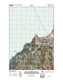 Charlevoix 2011 topographic map thumbnail