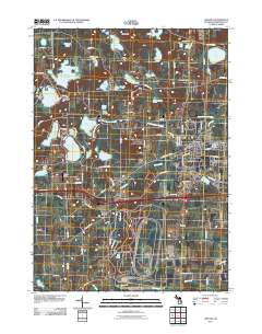 Chelsea 2011 topographic map thumbnail