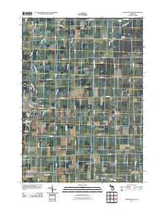 Chesaning East 2011 topographic map thumbnail