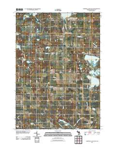 Chippewa Lake South 2011 topographic map thumbnail