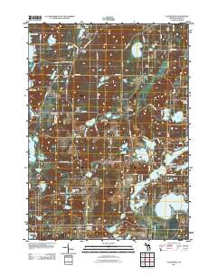 Cloverdale 2011 topographic map thumbnail