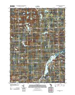 Columbiaville 2011 topographic map thumbnail