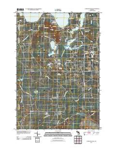 Comstock Hills 2011 topographic map thumbnail