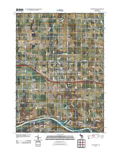 Coopersville 2011 topographic map thumbnail