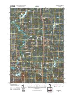 Cooperton 2011 topographic map thumbnail