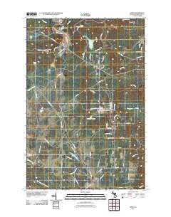 Sands 2011 topographic map thumbnail