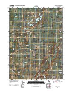 Saubee Lake 2011 topographic map thumbnail