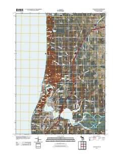 Saugatuck 2011 topographic map thumbnail