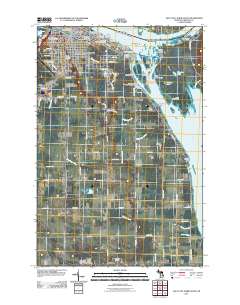 Sault Ste. Marie South 2011 topographic map thumbnail
